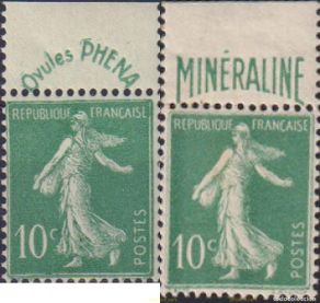 Sellos: 612595 HINGED FRANCIA 1924 SEMBRADORA
